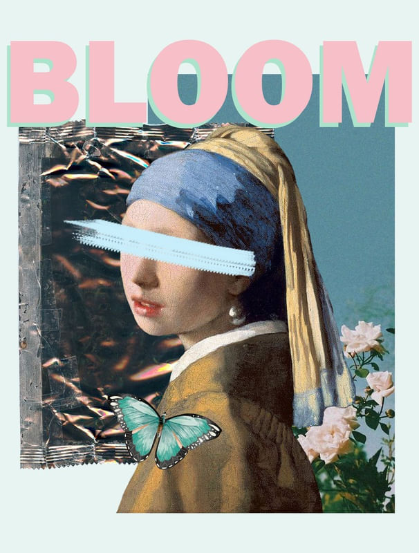 BLOOM - MOÇA COM BRINCO DE PÉROLA