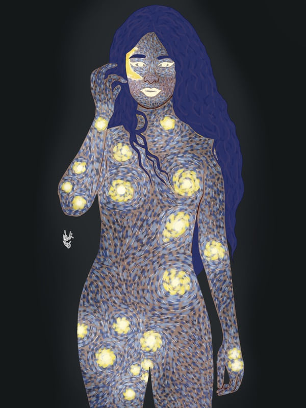 STARRY NIGHT GIRL