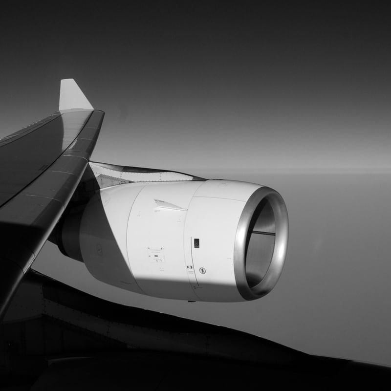 TURBINA EM VOO