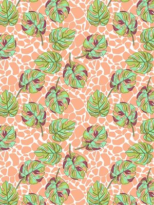 FOLHAGEM TROPICAL MODERNA
