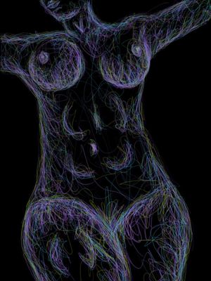 MULHER EM RABISCOS 3