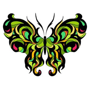 BORBOLETA MOSAICO 1