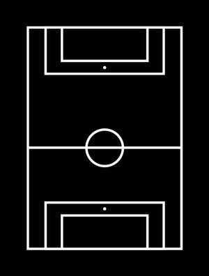 CAMPO DE FUTEBOL PRETO