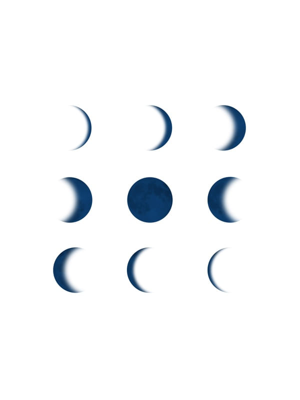 CICLO LUNAR F - CLASSIC BLUE