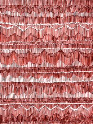 MACRAME, RUST RED