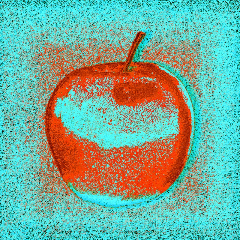 ORANGE BLUE APPLE