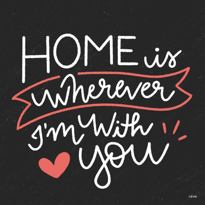HOME IS YOU