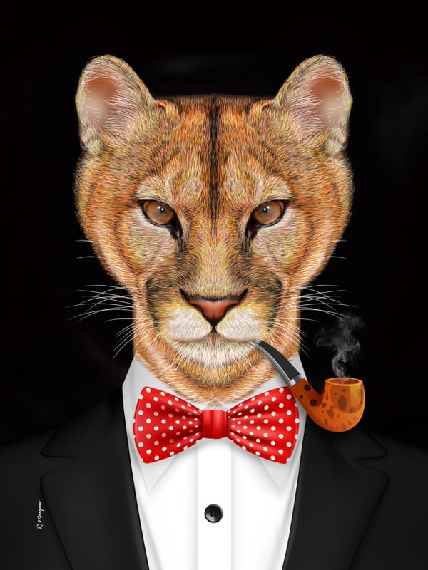 SIR MOUNTAIN LION - ANIMAL SOCIETY