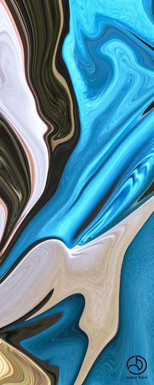 TURQUOISE ET BLANC