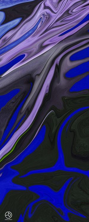 BLEU ET ROSE CLAIR