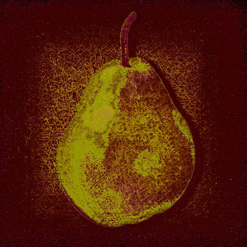BROWN YELLOW PEAR