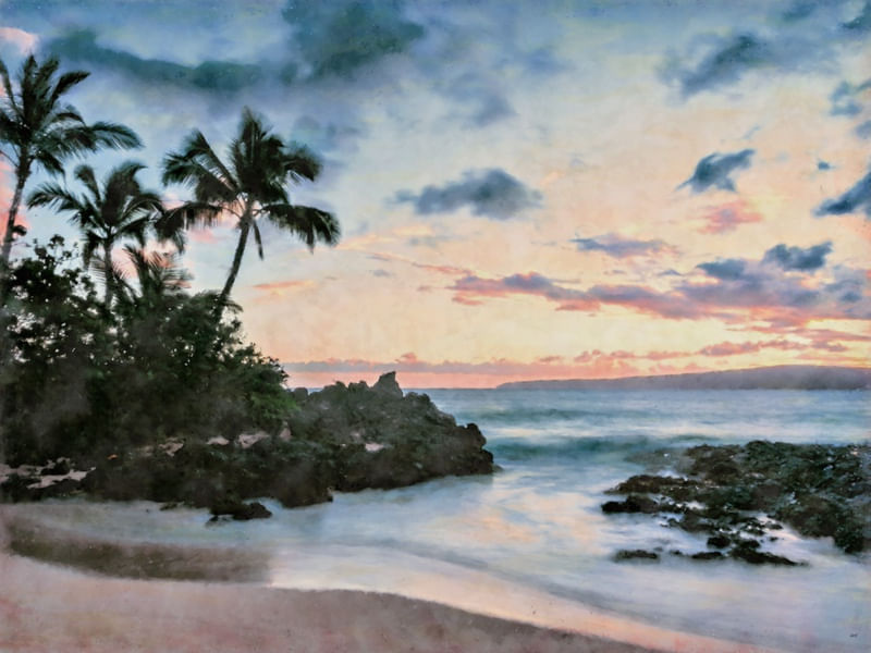 ENTARDECER SKETCH AQUARELA