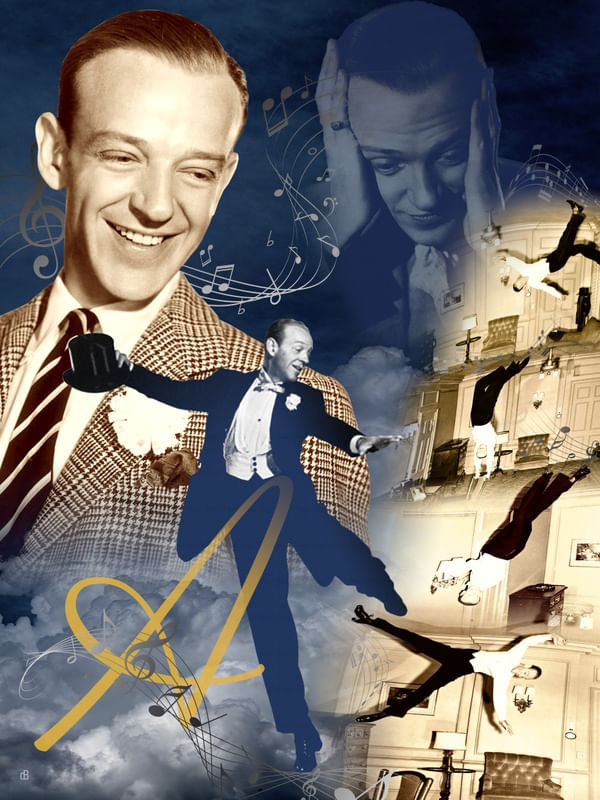FRED ASTAIRE COLLAGE PORTRAIT 4