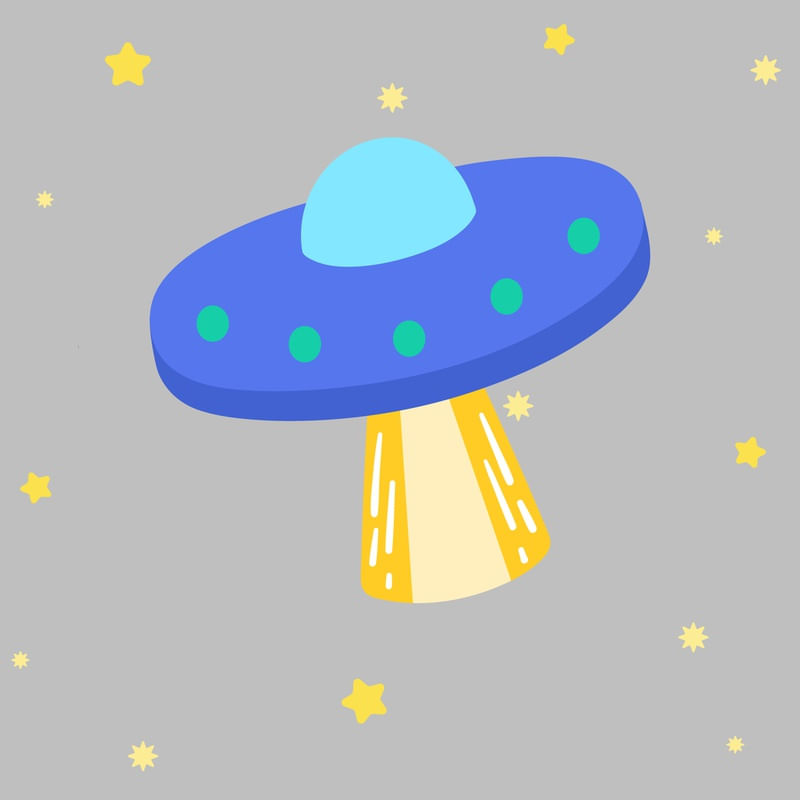 ARTE INFANTIL NAVE ESPACIAL