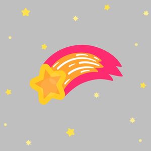 ARTE INFANTIL ESTRELA CADENTE