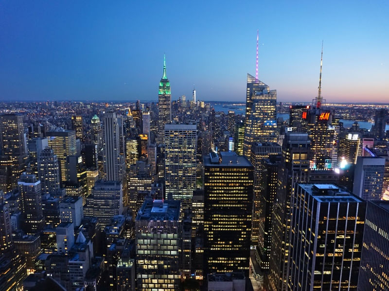 SUNSET NEW YORK