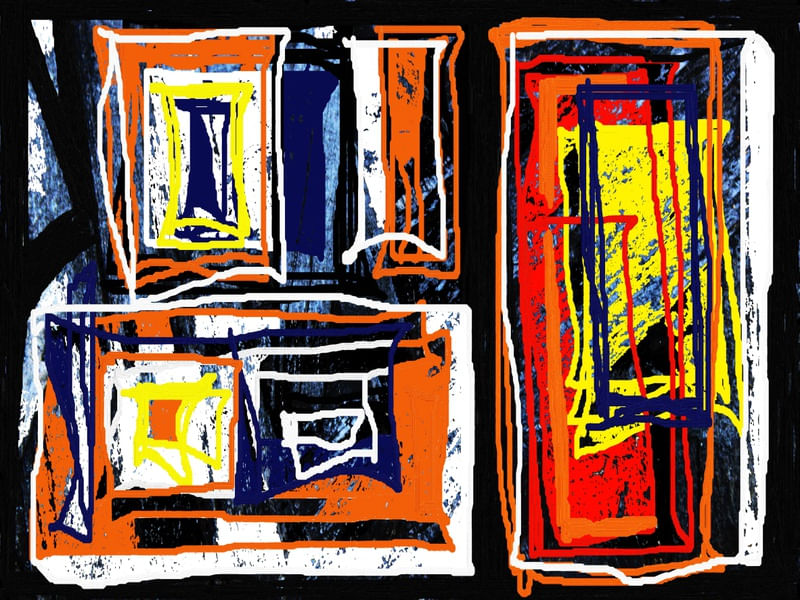 EXPRESSÃO MODERNA 01 ARTISTA GLORIA RIMES