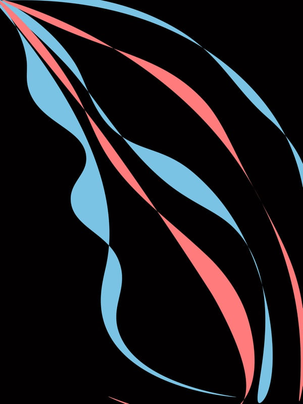 BLACK AND BLUE PINK
