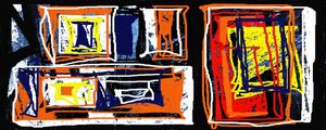 EXPRESSÃO MODERNA 02 PANORÂMICO ARTISTA GLORIA RIMES
