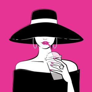 BLACK HAT PINK
