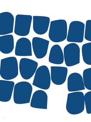BLUE AND WHITE MINIMALS 10