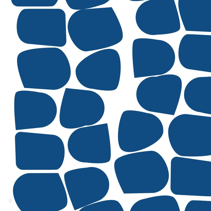 BLUE AND WHITE MINIMALS Q8
