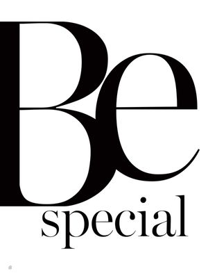 BE SPECIAL