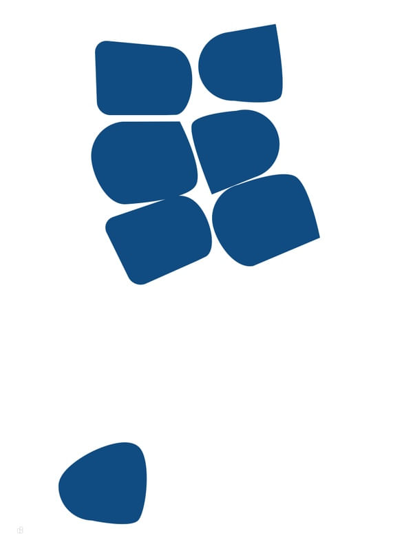 BLUE AND WHITE MINIMALS 3