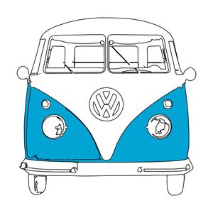 KOMBI AZUL - DV
