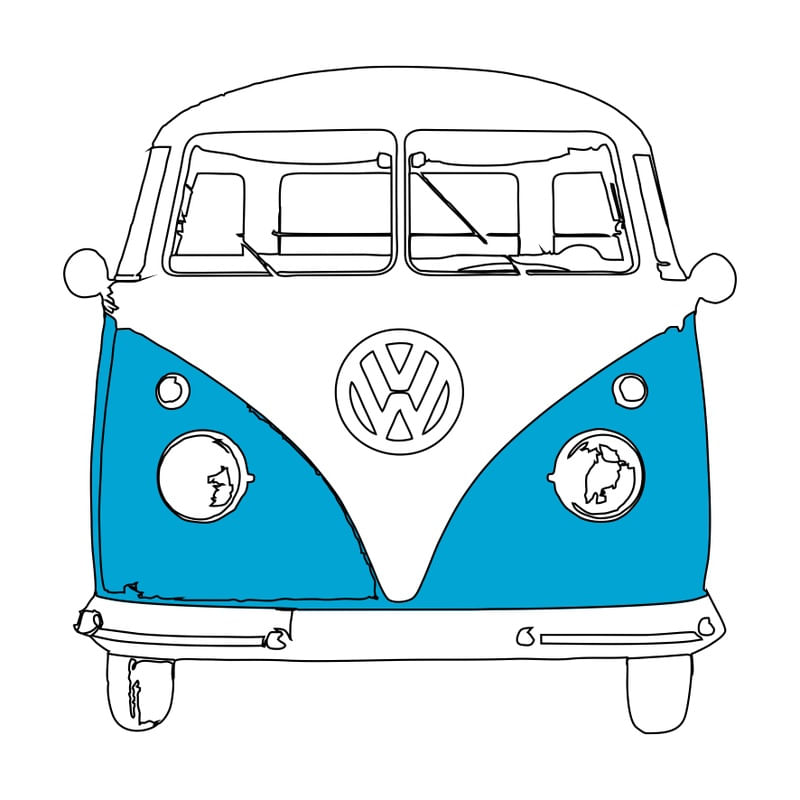 KOMBI AZUL - DV