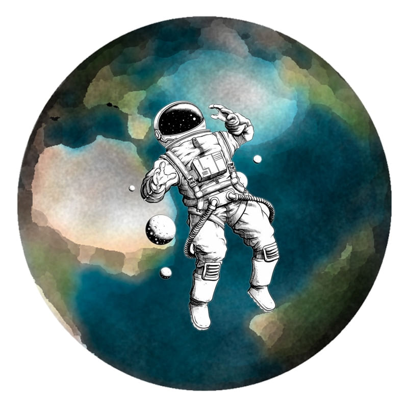 ASTRONAUTA NA LUA