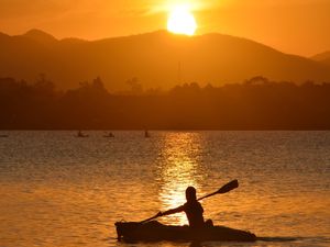 SUNSET NA LAGOA