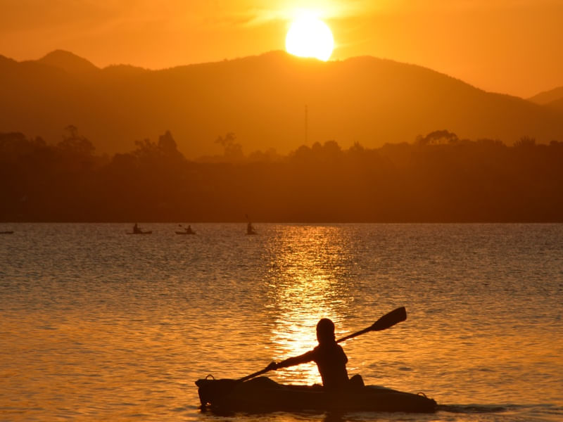SUNSET NA LAGOA
