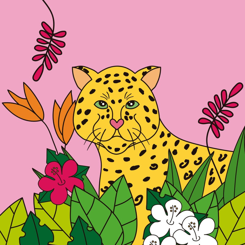 ONÇA NO JARDIM