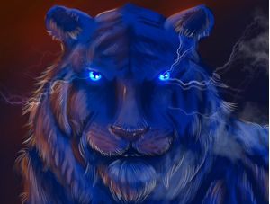 BLUE TIGER