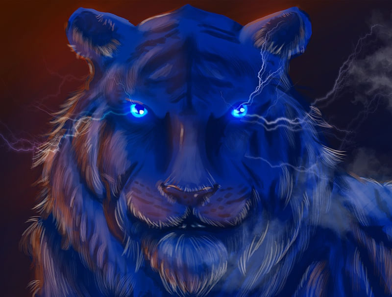 BLUE TIGER