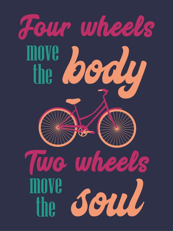 TWO WHEELS MOVE THE SOUL QUOTE