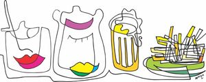 CERVEJA COM FRITAS
