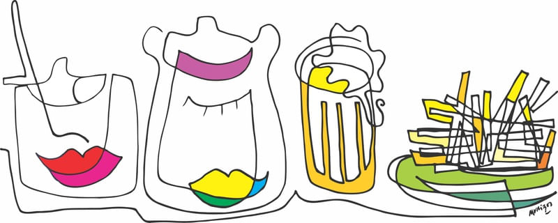 CERVEJA COM FRITAS