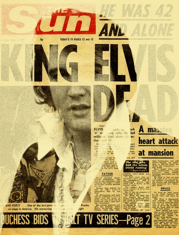 ELVIS IS DEAD