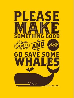 SAVE THE WHALES