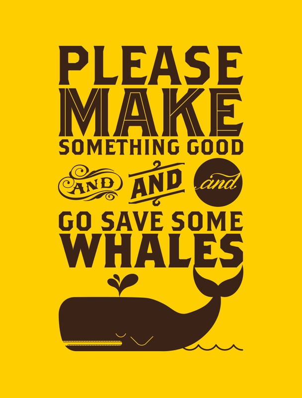 SAVE THE WHALES