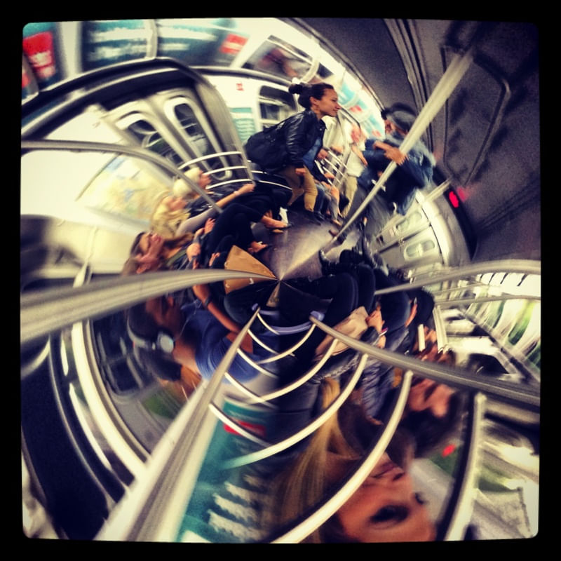NEW YORK SUBWAY DISTORTION 02