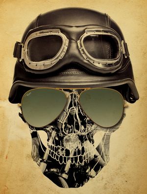 SKULL RIDER CHOPPER
