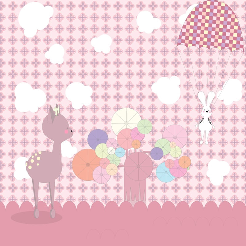 PARACHUTING BUNNY