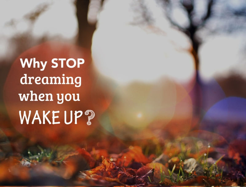 NEVER STOP DREAMING