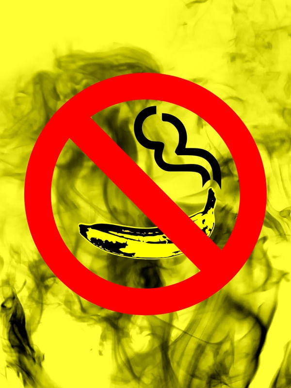 NÃO FUME BANANA