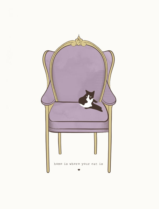 HOME IS WHERE YOUR CAT IS
