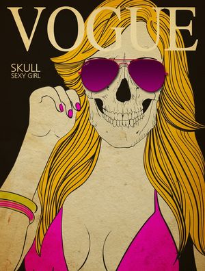 SKULL SEXY GIRL