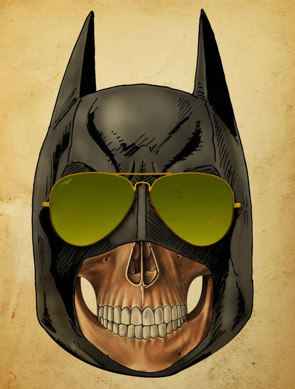 SKULL BATMAN POR RUSS